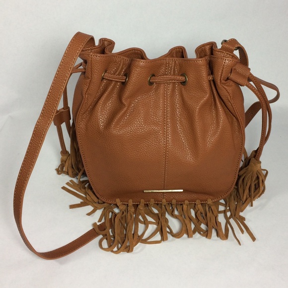 Steve madden festival fringe bucket crossbody bag - Picture 3 of 7